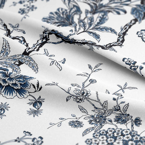 Fine Linens Tree Top Sky Printed Bedding Duvet Set - The Linen House