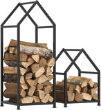 Firewood Stand for House - The Linen House