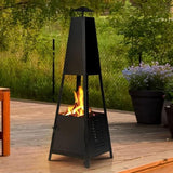 Flame Pyramid Fire Pit - The Linen House