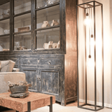 Floor Lamp With 3 Bulbs - The Linen House