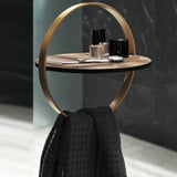 Floor Stand with Shelf and Towel Rack - The Linen House