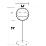 Floor Stand with Shelf and Towel Rack - The Linen House