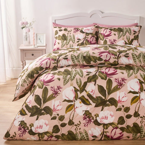 Floral Botanics Print Bedsheet - The Linen House