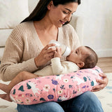Floral Unicorn Nursing Pillow - The Linen House