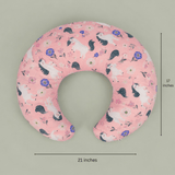 Floral Unicorn Nursing Pillow - The Linen House