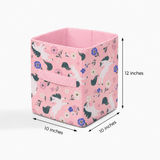 Floral Unicorn Toy Basket - The Linen House