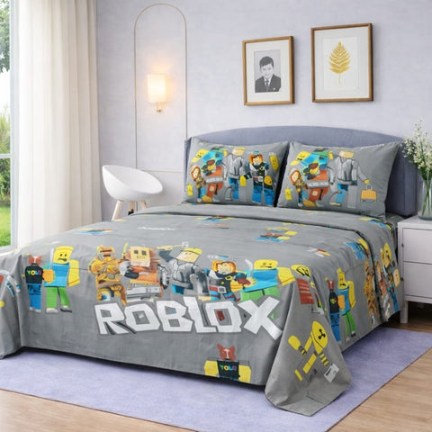 Fun Gaming Theme Bedsheet (3pcs) - The Linen House