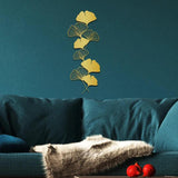 Golden Gingko Metal Wall Decor - The Linen House
