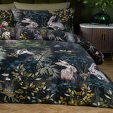 Green Sherwood Forest Printed Duvet Cover Set - The Linen House