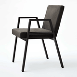 Grey Arm Chair - The Linen House