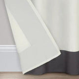 Hampton Border Curtain - The Linen House