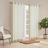 Hampton Border Curtain - The Linen House