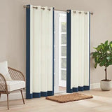 Hampton Border Curtain - The Linen House