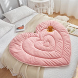 Heart Shaped Baby Rug - The Linen House