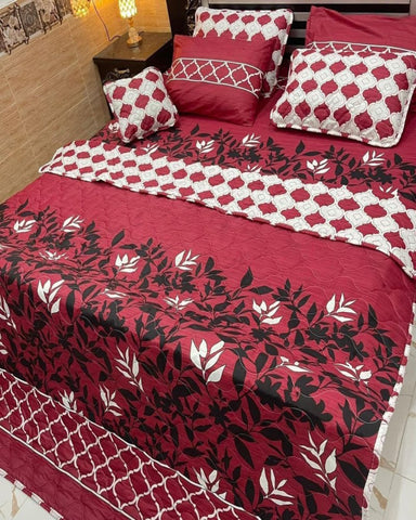 High - End Printed Bedspread Bedding Collection – 7 Pcs - The Linen House