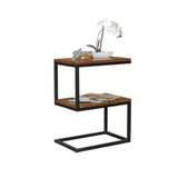 Highline S Shaped Corner Side Coffee Table - The Linen House