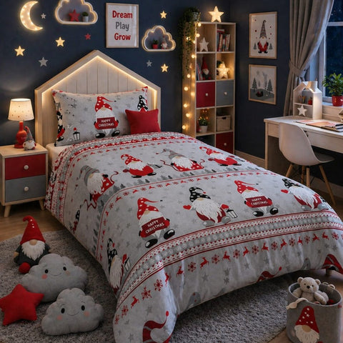Holiday Season Kids Bedsheet - The Linen House