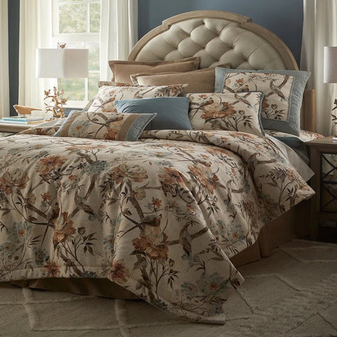 Home Acworth Luxurious Printed Duvet Set - The Linen House