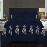 Honesty Embroidery Duvet Set - The Linen House
