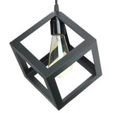 3-Light Cluster Square Pendant