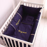 Baby Cot Set Navy