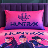 Pink & Purple Warrior Girls Kids Bedsheet