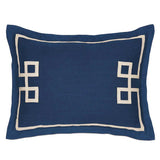 Indigo Ribbon Duvet set - The Linen House