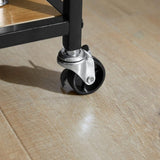 Industrial Vintage Style Kitchen Trolley Cart - The Linen House