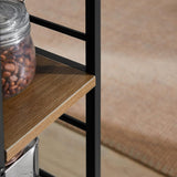 Industrial Vintage Style Kitchen Trolley Cart - The Linen House