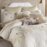 Iris Embroidery Duvet Set - The Linen House
