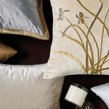 Iris Embroidery Duvet Set - The Linen House