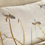 Iris Embroidery Duvet Set - The Linen House