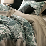Isadora Palm Digital Print Duvet Set - The Linen House