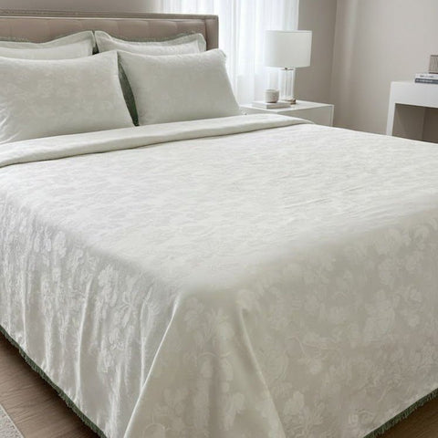 Jacquard Bedsheet (3pcs) - The Linen House