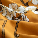 Japanese Almond Blossom Tree Printed Duvet Set