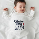 Khala Jaan Baby Waffle Blanket - The Linen House