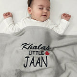 Khala Jaan Baby Waffle Blanket - The Linen House