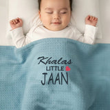 Khala Jaan Baby Waffle Blanket - The Linen House