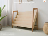 Kids Montessori Large Bookshelf - The Linen House