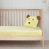 Kids Velvet Fitted Sheet For Crib - The Linen House