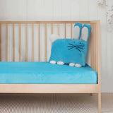 Kids Velvet Fitted Sheet For Crib - The Linen House