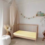 Kids Velvet Fitted Sheet For Crib - The Linen House