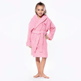 Kids Bathrobe Pink - Hello Kitty - The Linen House