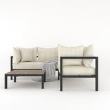 L Shape Luxury Sectional Sofa Set - The Linen House