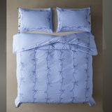 Lacey Bows Embroidery Duvet Set - The Linen House