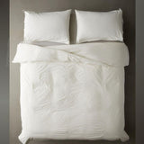Lacey Bows Embroidery Duvet Set - The Linen House