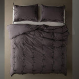 Lacey Bows Embroidery Duvet Set - The Linen House