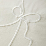 Lacey Bows Embroidery Duvet Set - The Linen House