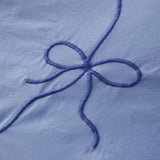 Lacey Bows Embroidery Duvet Set - The Linen House