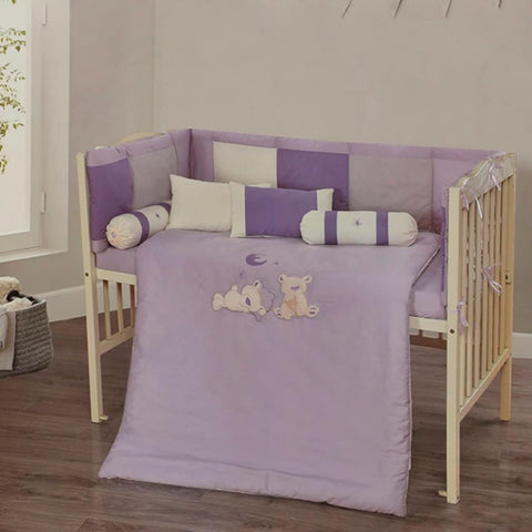 Lavender Dream Baby Crib Bedding Set - The Linen House